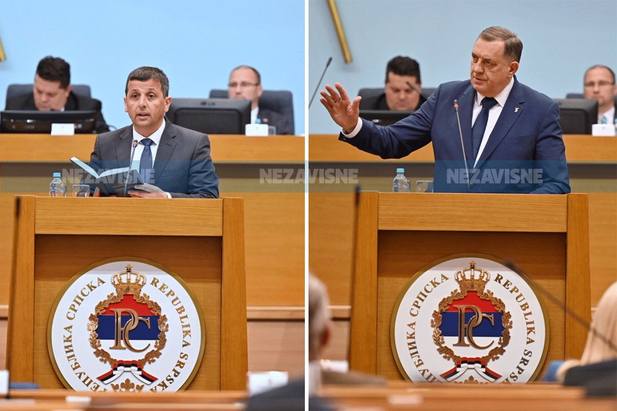 Burna noć u Narodnoj skupštini: Pročitajte šta je Dodik rekao Vukanoviću
