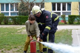 Obuka učenika iz protivpožarne zaštite