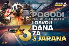 AdmiralBet: Tri dana za tri jarana – otputuj u Barsu na trku Formule ...