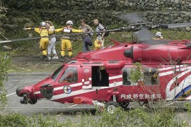 Helikopteri nakon potresa na Tajvanu prebacuju turiste na sigurno