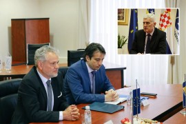 Razgovarali Dragan Čović i Johan Zatler
