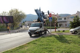Počeli radovi na centralnoj gradskoj raskrsnici u Trebinju