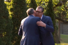 Dodik, Cvijanović i Stevandić na sastanku sa Vučićem, Brnabić i ...