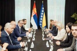 Vučić i Čović o unapređenju političkog dijaloga u regiji
