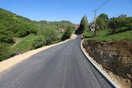 Završena rekonstrukcija ceste u naselju Vražale