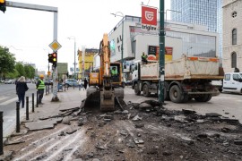 Počelo uređenje Trga Karla Paržika na Marijin dvoru