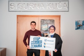 Nastavak podrške: Još jedna donacija iz Mozzarta za Sigurnu kuću ...