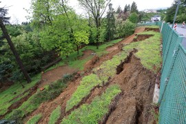 Veliko klizište na Pantovčaku, oglasio se Kabinet predsjednika (VIDEO)