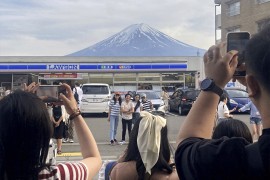 Japanski grad blokira pogled na planinu Fudži