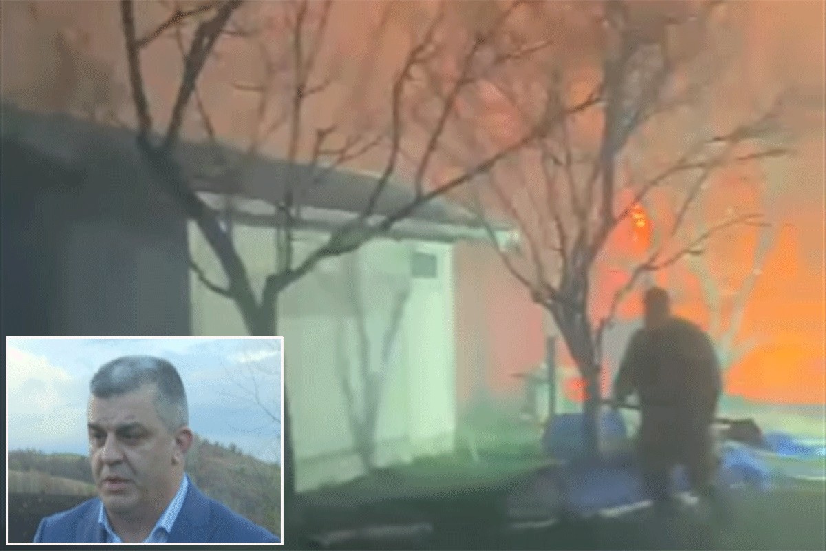 Đurić: Požarom bilo ugroženo 30 do 40 kuća, kiša najviša pomogla