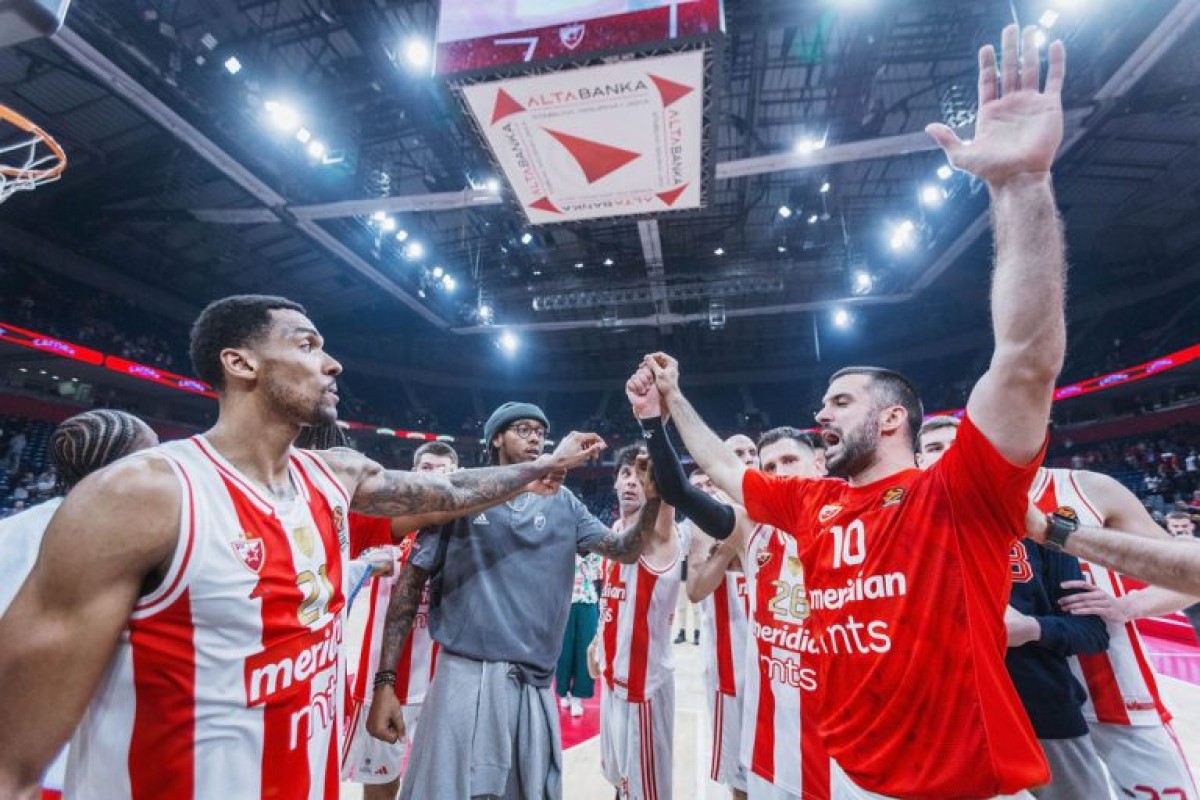 Crvena zvezda ubjedljivo završila ligaški dio ABA lige