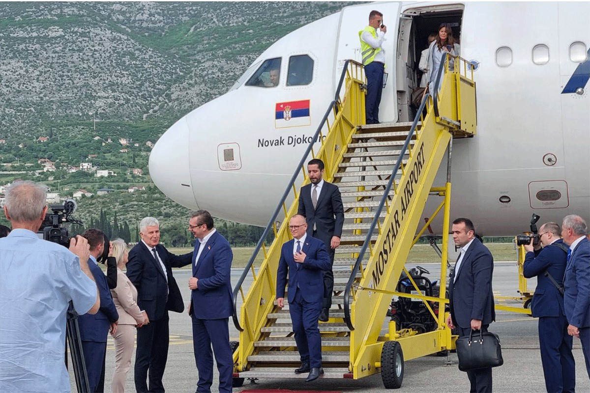 Vučić: Avio-linija veliki korak za Mostar i Beograd, ali i BiH i Srbiju