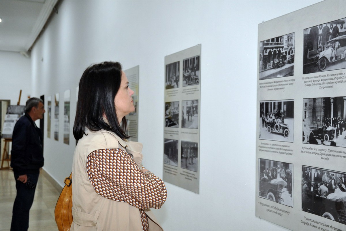 Otvorena izložba fotografija "Gavrilo Princip i Mlada Bosna"