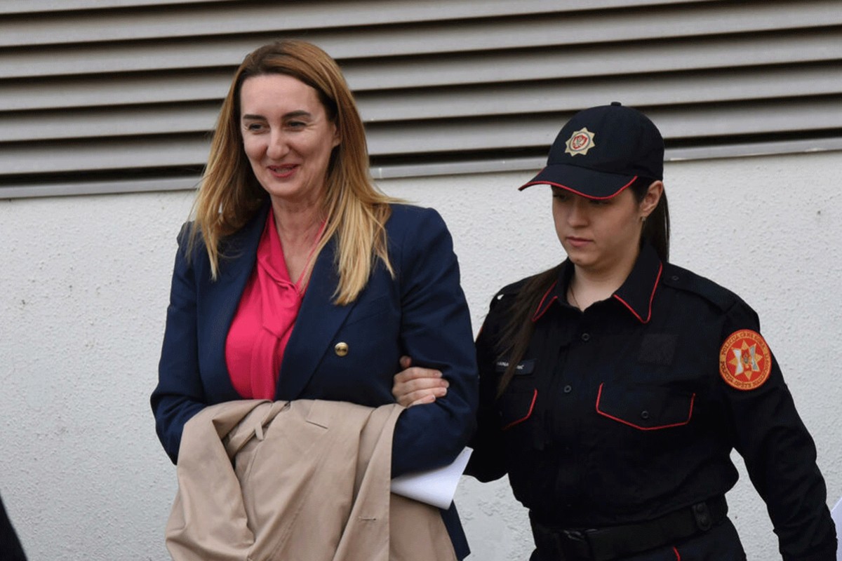 Jelena Perović saslušana u Tužilaštvu