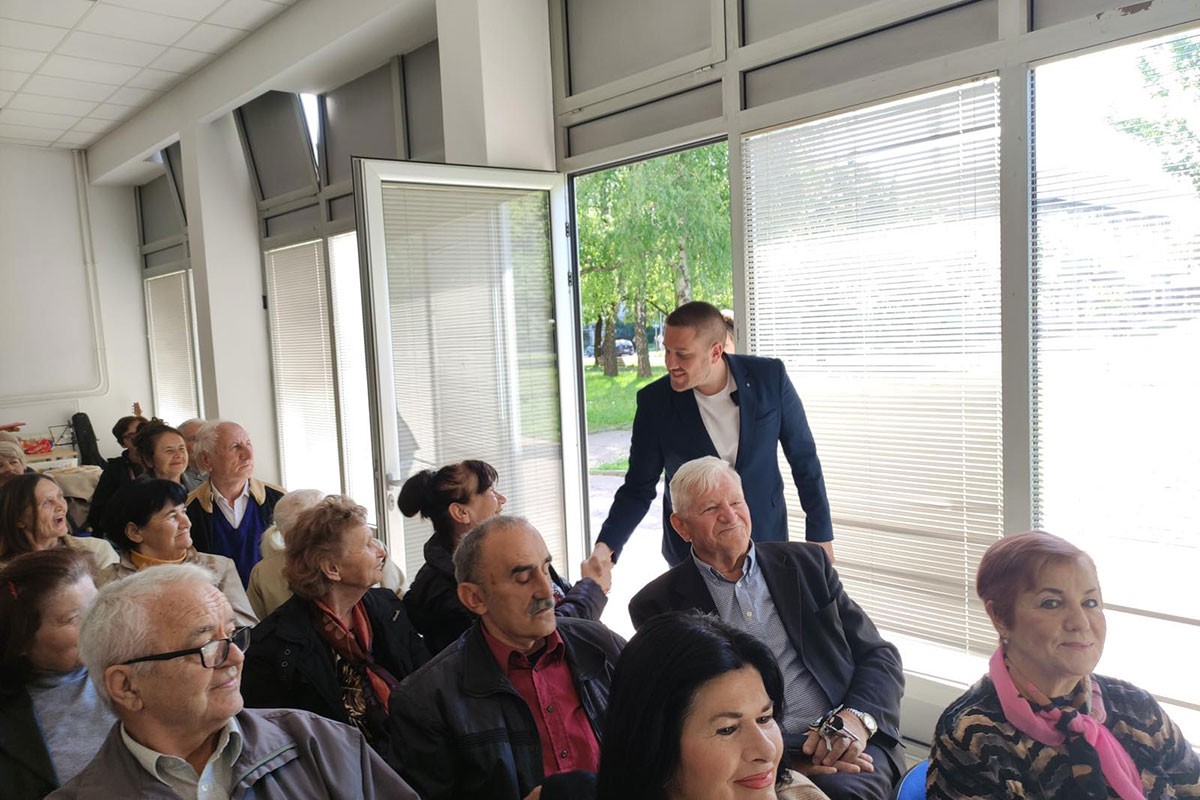 Drinić najavio Dnevni centar u Boriku: Kutak za druženje penzionera