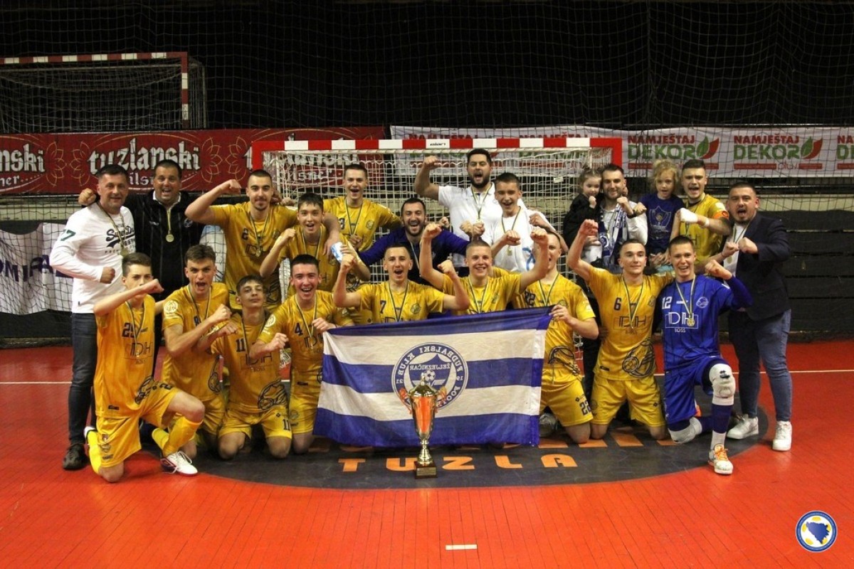 Juniori Željezničara pobjednici Premijer futsal lige BiH