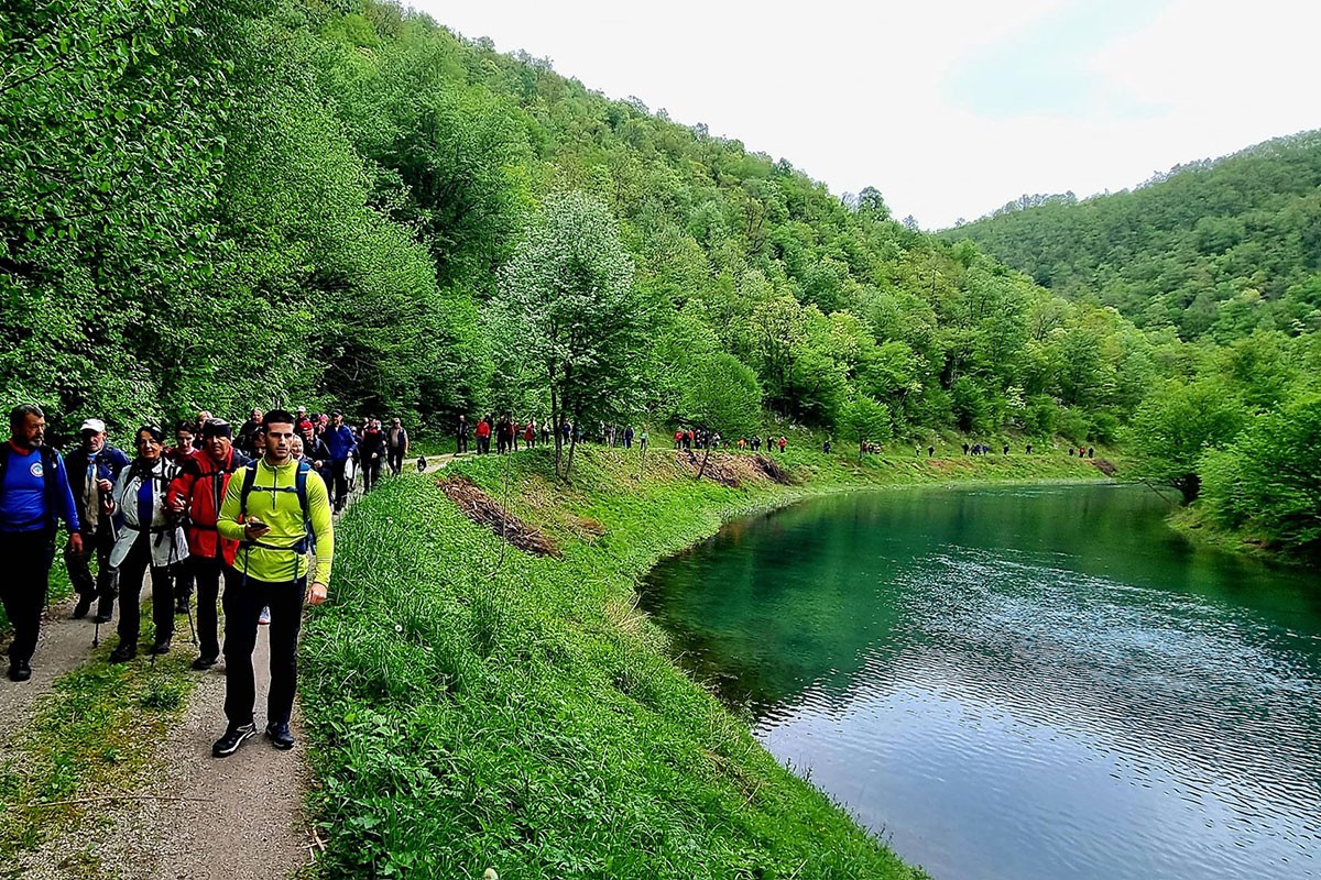 Planinari šetali duž rijeke Krušnice