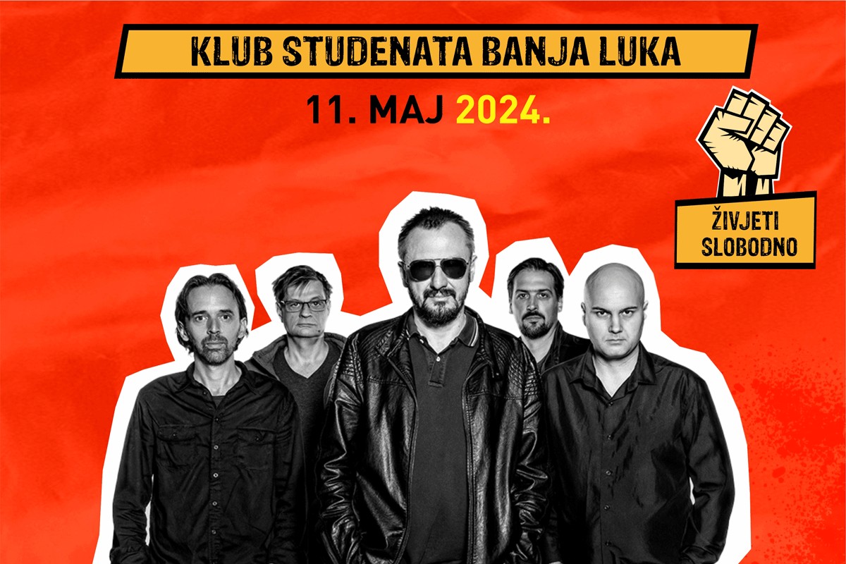 "Živjeti slobodno": "Letu štuke" 11. maja u Klubu studenata Banjaluka