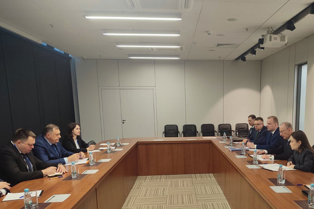 Dodik sa Patruševom: I pored velikih pritisaka, ostajemo predani dobrim odnosima sa Rusijom