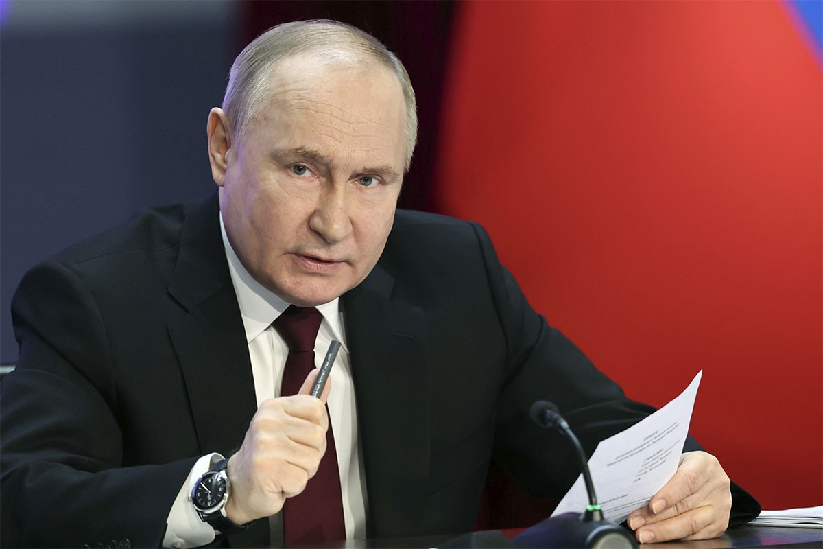 Putinova inauguracija 7. maja