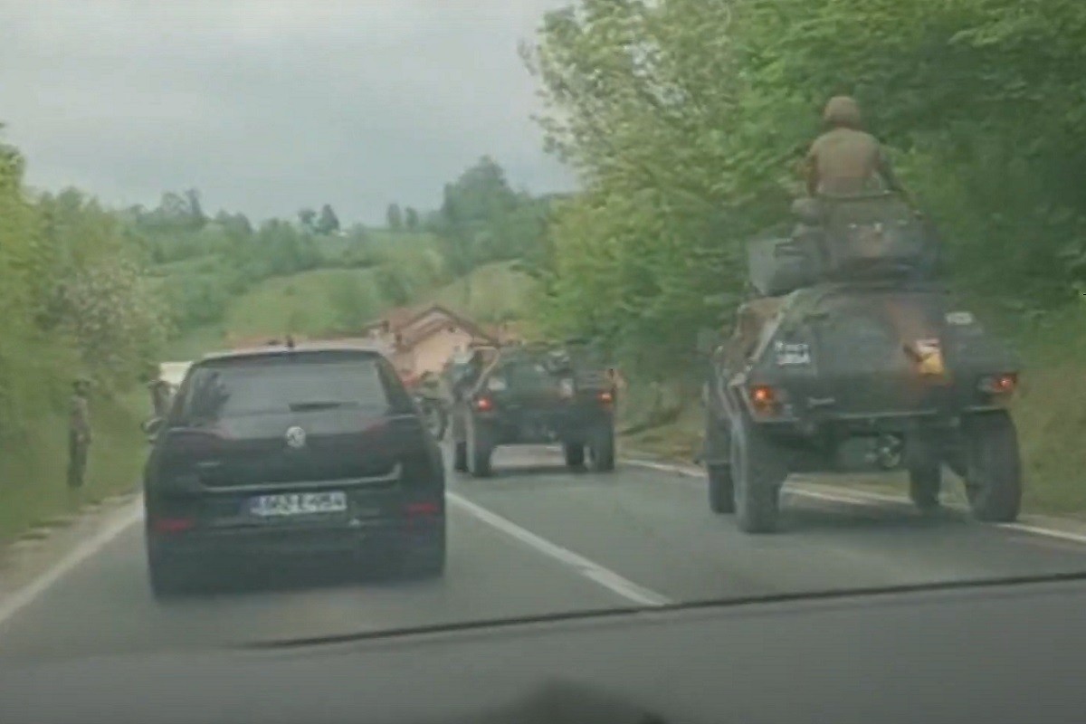 Povrijeđen vojnik i oštećeno vozilo EUFOR-a u Srebreniku (VIDEO)