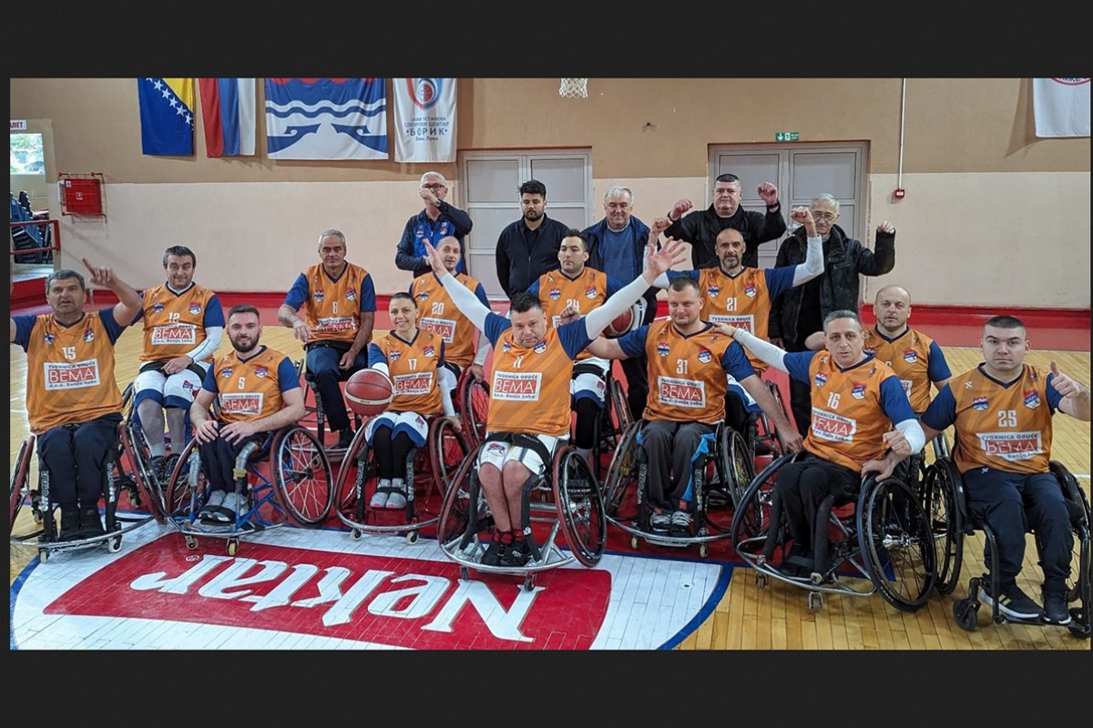 Košarka u kolicima: Vrbas deseti put zaredom šampion BiH