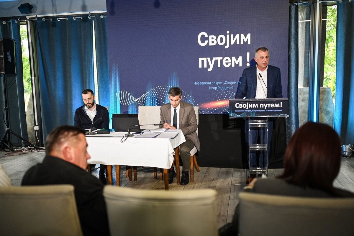 Osnovan Nezavisni pokret "Svojim putem" - Igor Radojičić (FOTO)