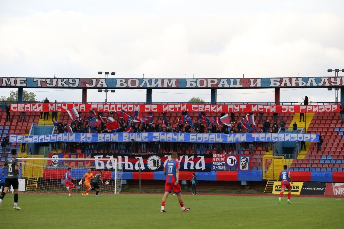 Navijači Borca prozvali sve Banjalučane