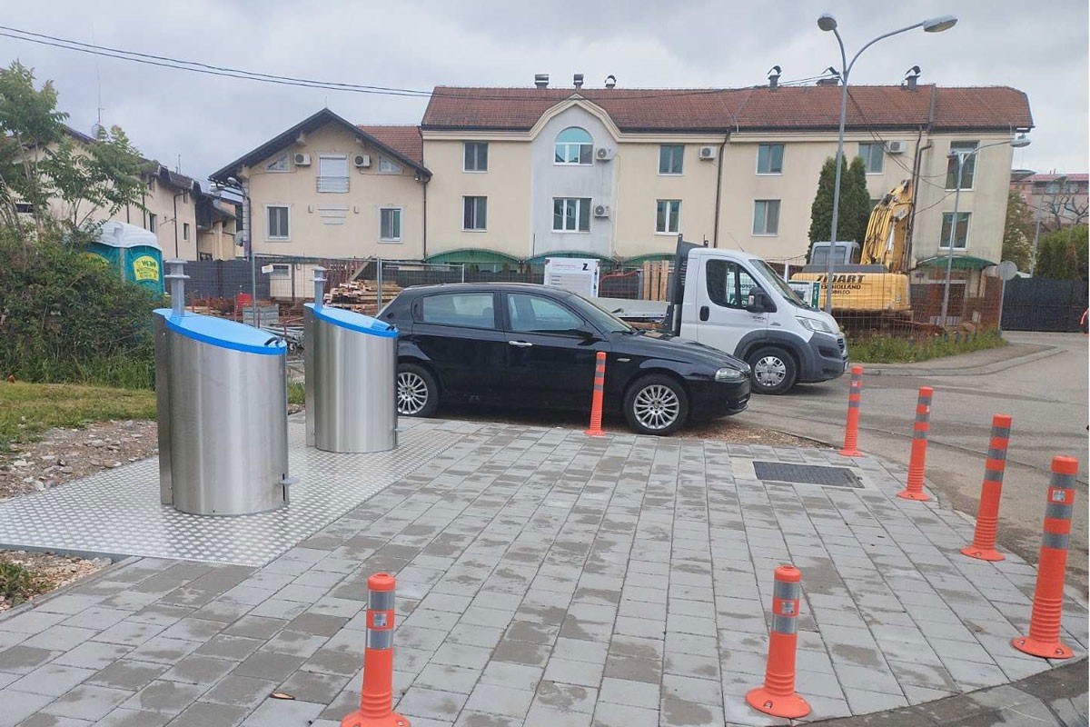 Postavljeni podzemni kontejneri u još dvije ulice u Banjaluci