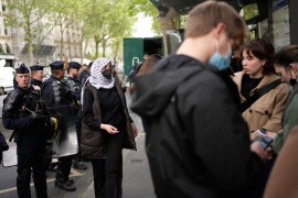 Francuska policija izbacila propalestinske aktiviste