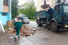 Akcija odvoza kabastog otpada u Vogošći i Ilijašu