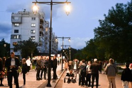 Nova LED rasvjeta u pješačkoj zoni Dobrinje