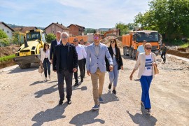 Stanivuković obišao gradilište u naselju Česma