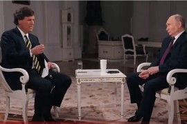 Taker Karlson voditelj na ruskoj televiziji