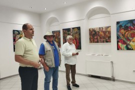 Izložba slika Saše Bogdana u Gradišci