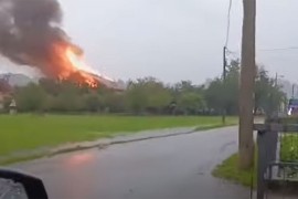 Snažno nevrijeme u Karlovcu: Grom zapalio kuću, automobili "plivaju" ...