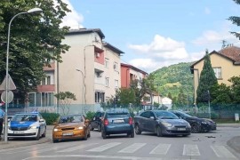 Sudar dva automobila u Banjaluci