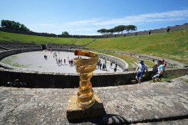 Kako su u Pompeji djeca gledala i crtala borbe gladijatora (FOTO)