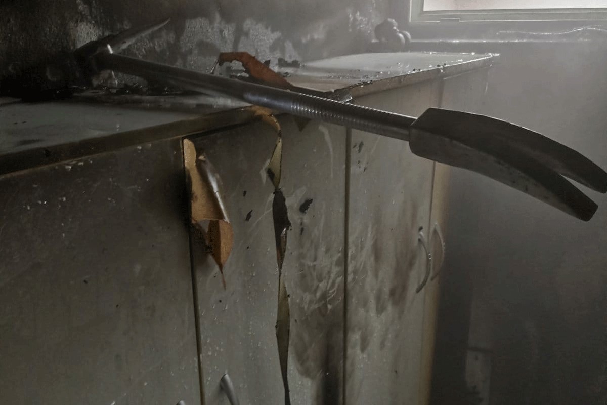 Banjalučki vatrogasci gasili požar na kući (FOTO)