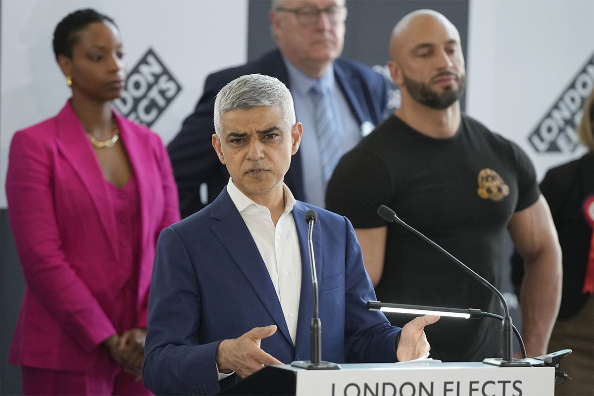 Sadik Kan treći put postao gradonačelnik Londona
