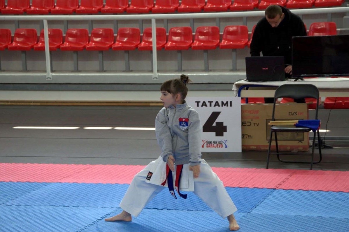 Osmogodišnja Irina u riznici već ima 45 medalja