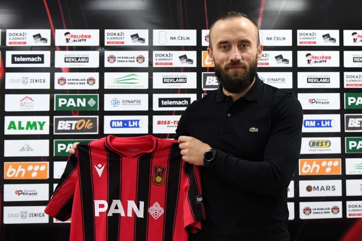 Vršajević napustio Čelik: Nije upisao nijedan nastup