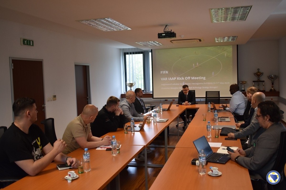 Predstavnici FIFA i N/FS BiH razgovarali o implementaciji VAR-a