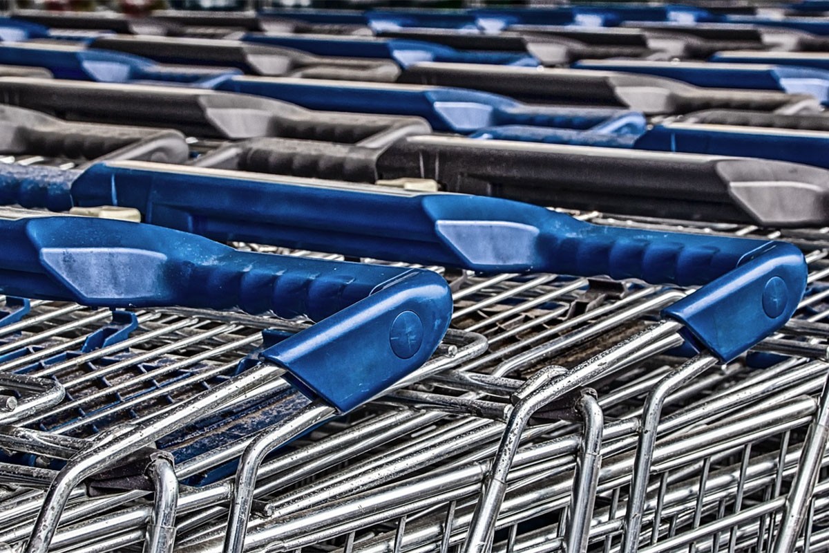 Lopovi krali samo kolica iz supermarketa