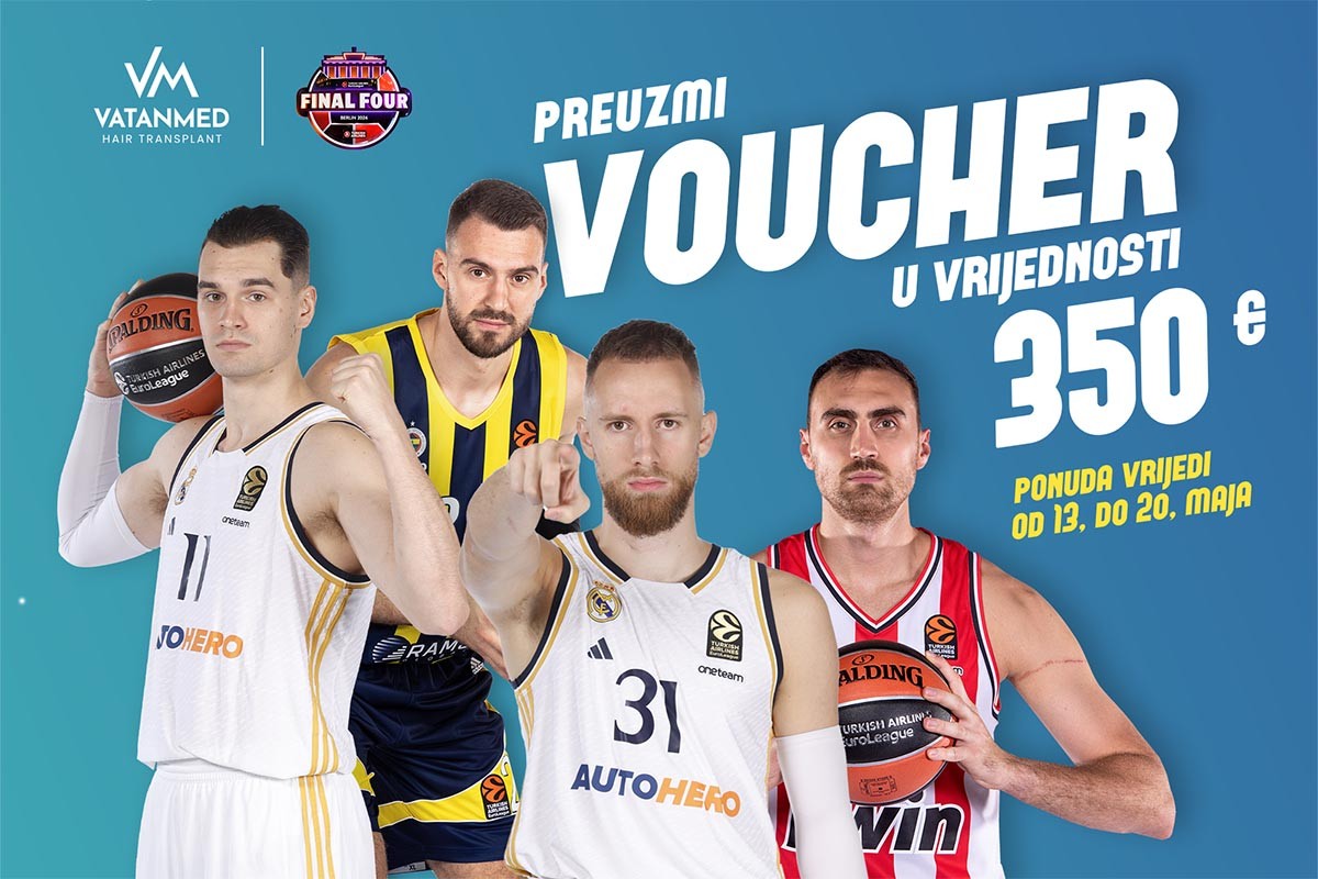 VatanMed & Euroleague ozvaničili saradnju: Najveći popust na transplantaciju kose do sada