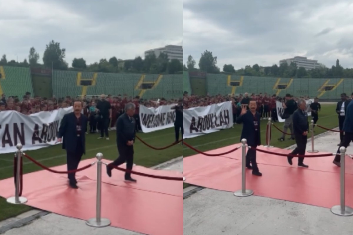 Na "Koševu" upriličen svečani doček za Vincenta Tana