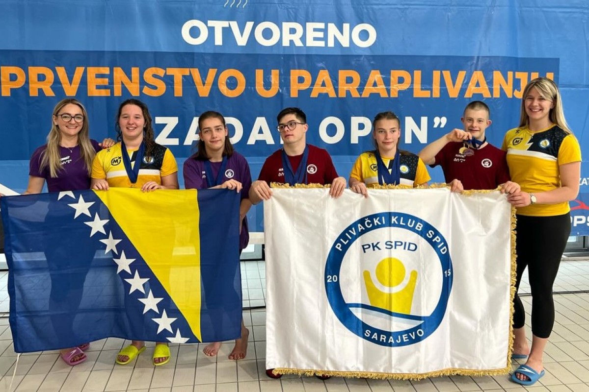 Plivači SPID-a nastup u Zadru krunisali sa 15 medalja