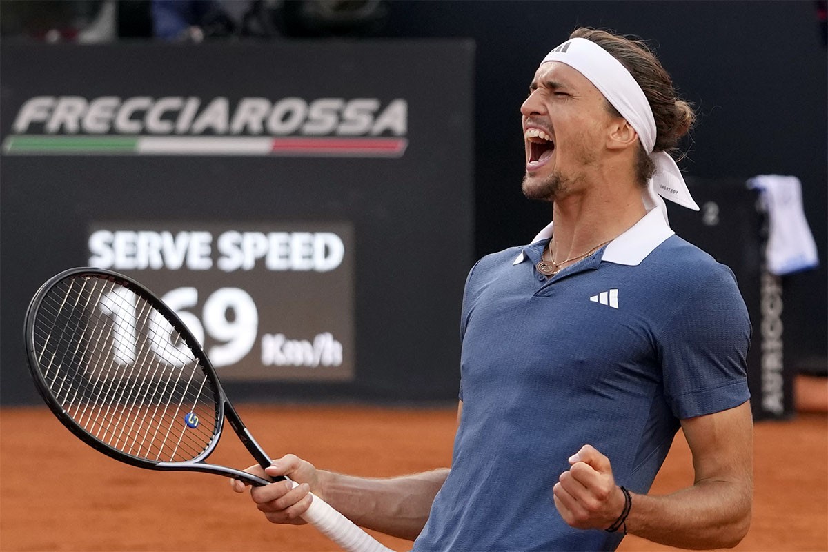 Zverev poslije sedam godina opet šampion Rima