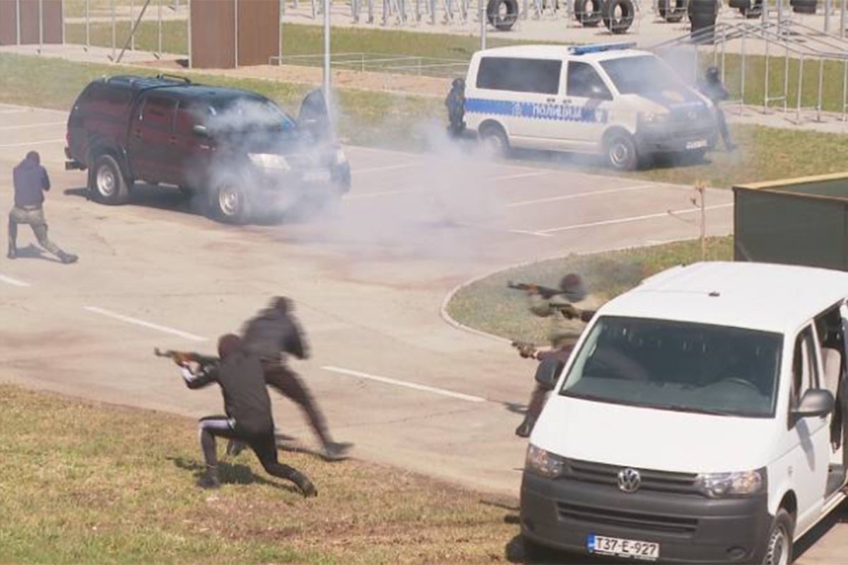 Taktička vježba MUP-a Srpske u Slatini