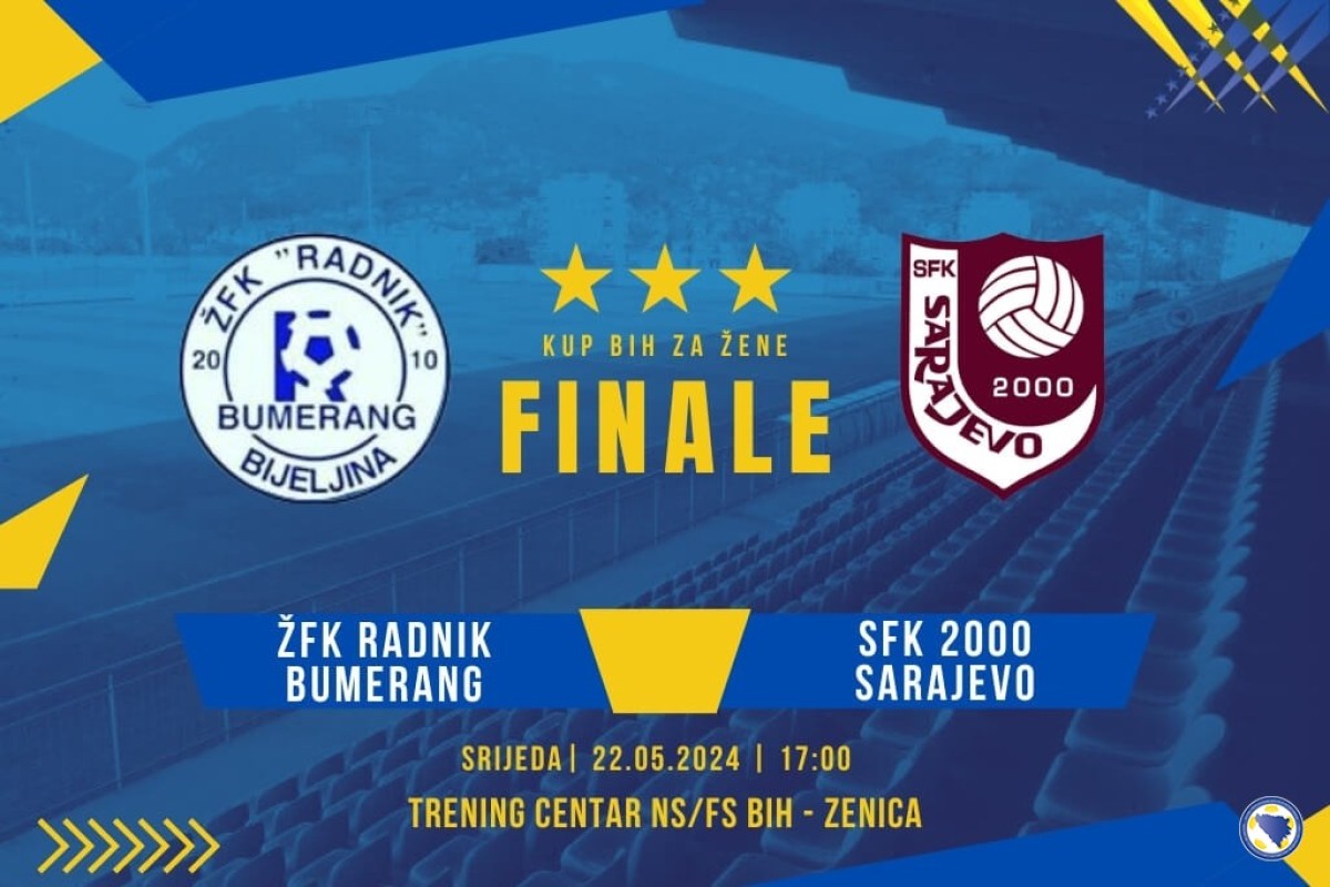 Radnik i SFK 2000 Sarajevo u Zenici igraju za trofej u Kupu
